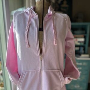 Nike Pink Zip-Up Hoodie